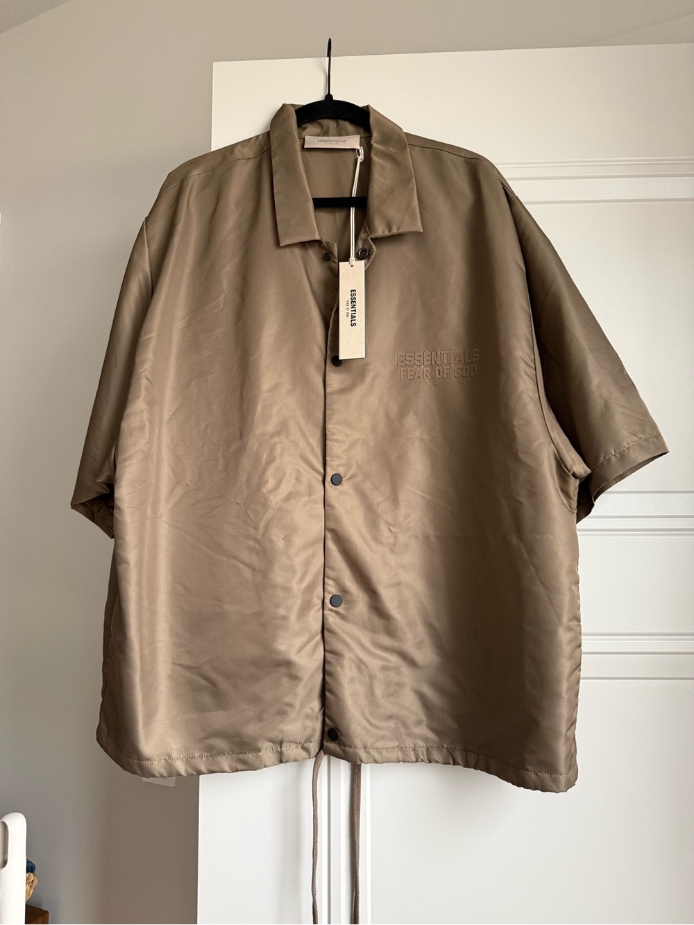 Fear of God Lightweight Tan Shirt Jacket